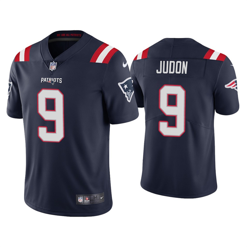 Youth New England Patriots #9 Matt Judon 2021 Navy Vapor Untouchable Limited Stitched Jersey